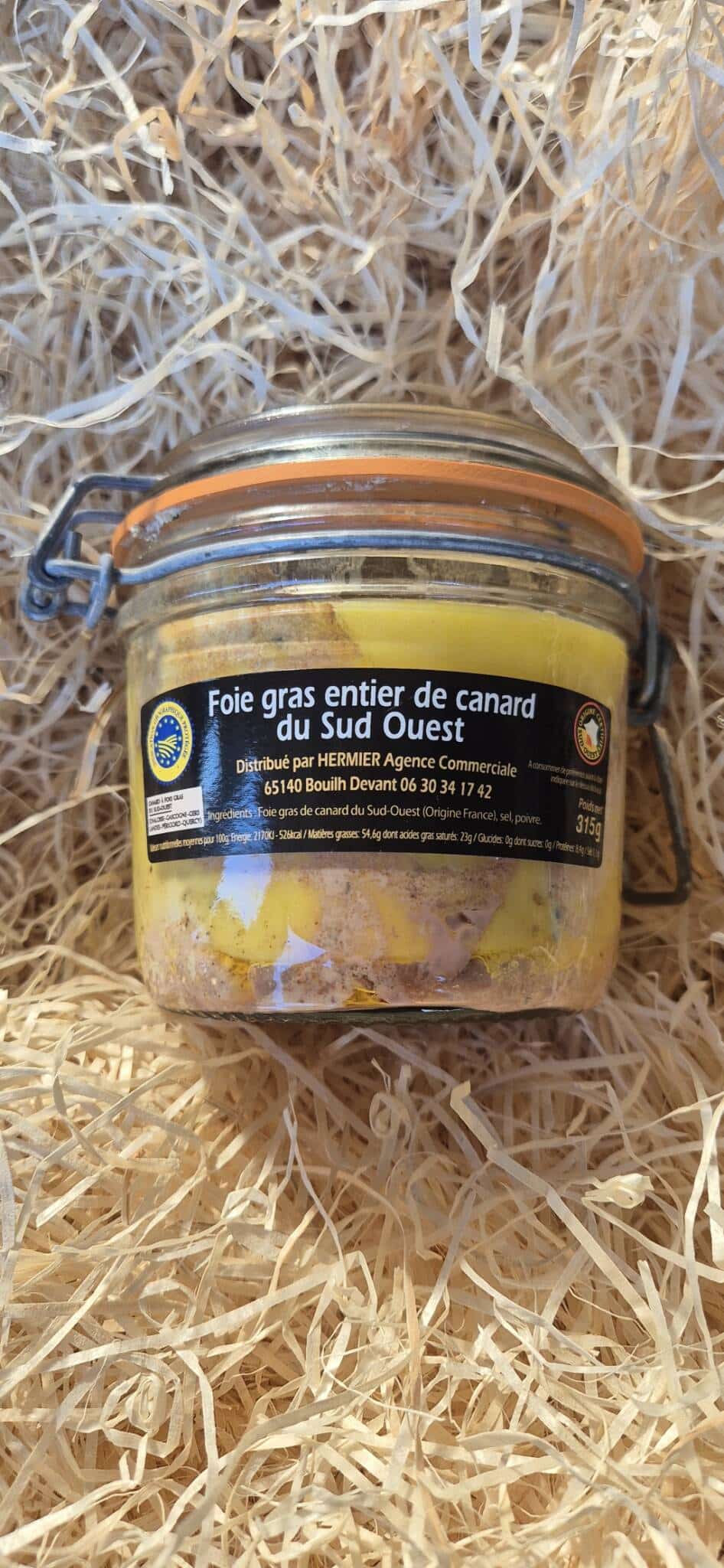 Foie gras entier 315g IGP